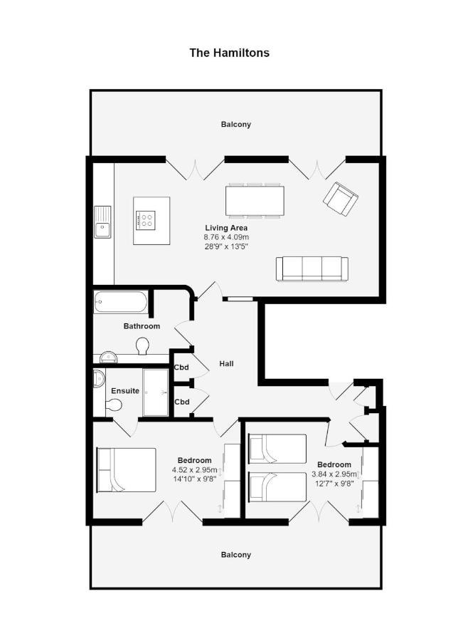 Your Space Apartments - The Hamilton'S Кембридж Экстерьер фото